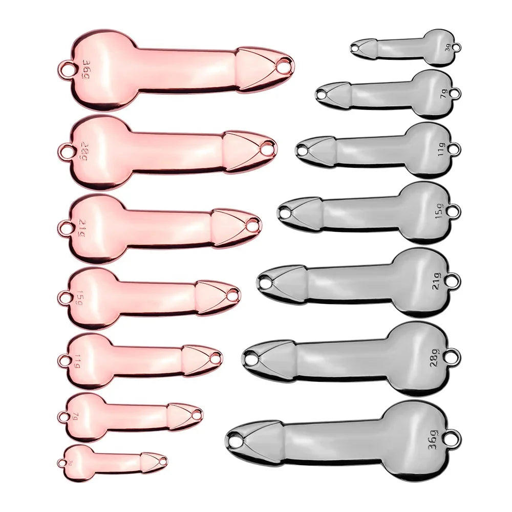 Metal Penis Spoon Lure 3-36g